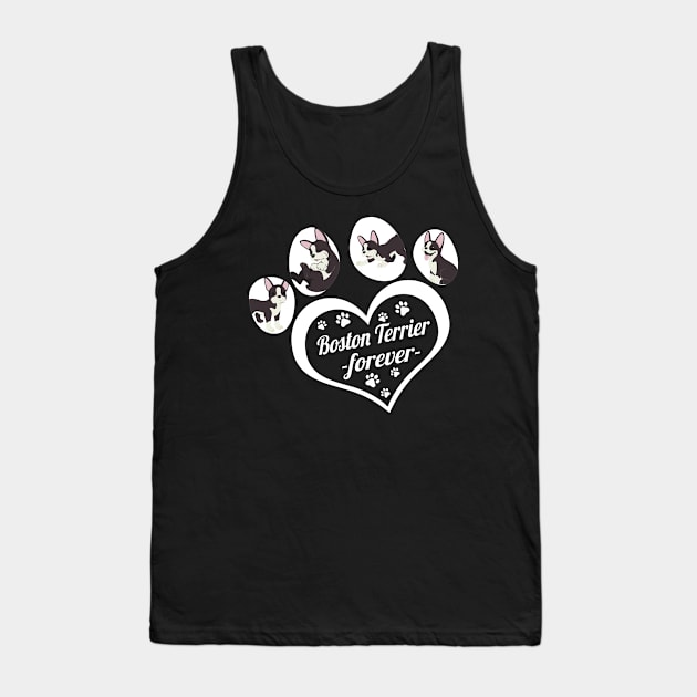 Boston Terrier forever dog lover Tank Top by TeesCircle